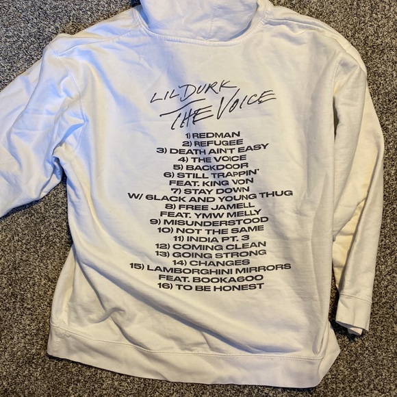 Lil Durk X The Voice Album hoodie - Picture 2 of 2